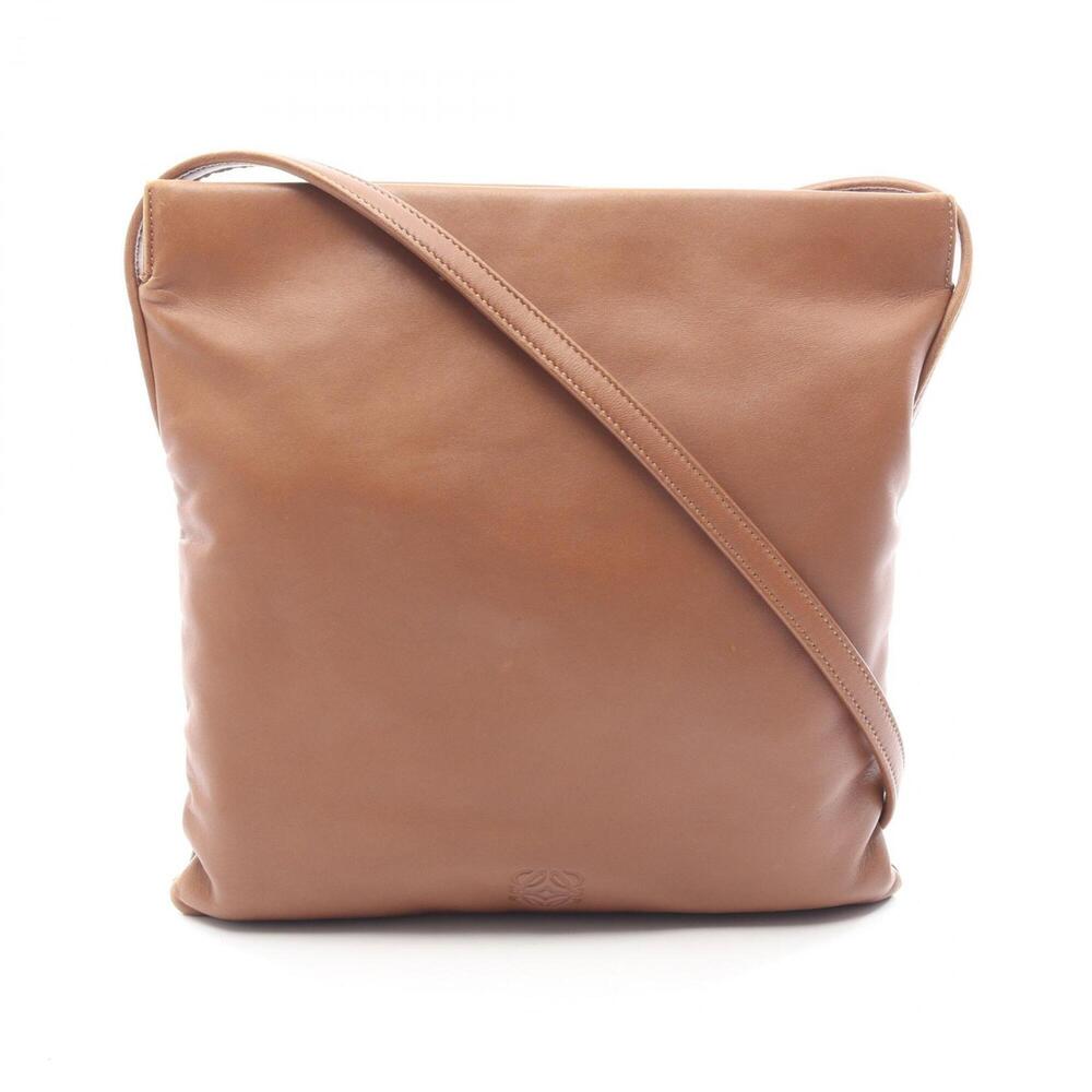 Loewe Anagram Shoulder Bag/Handbag, Leather, Women's, Brown